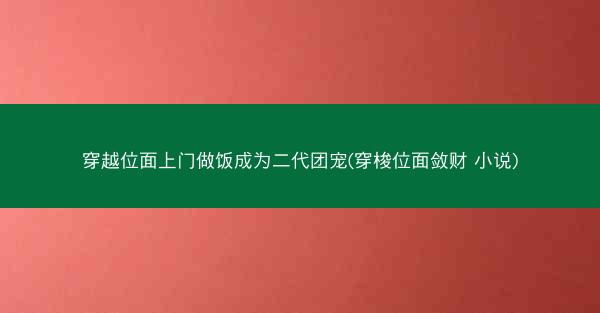穿越位面上门做饭成为二代团宠(穿梭位面敛财 小说)
