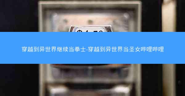 穿越到异世界继续当拳士-穿越到异世界当圣女哔哩哔哩