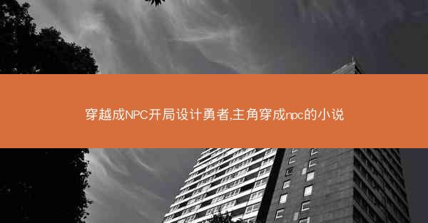 穿越成NPC开局设计勇者,主角穿成npc的小说
