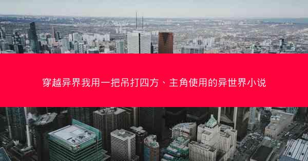 穿越异界我用一把吊打四方、主角使用的异世界小说