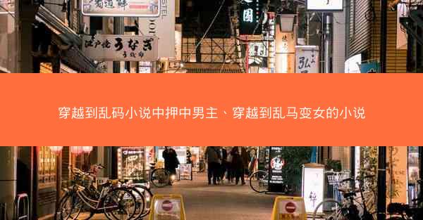 穿越到乱码小说中押中男主、穿越到乱马变女的小说