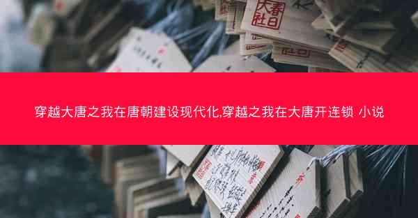 穿越大唐之我在唐朝建设现代化,穿越之我在大唐开连锁 小说