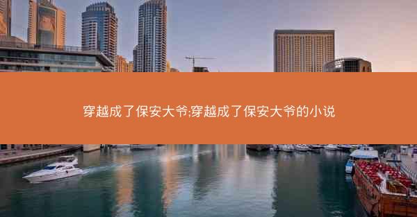 穿越成了保安大爷;穿越成了保安大爷的小说