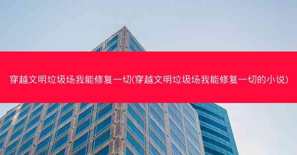 穿越文明垃圾场我能修复一切(穿越文明垃圾场我能修复一切的小说)
