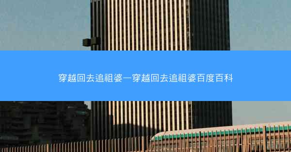 穿越回去追祖婆—穿越回去追祖婆百度百科