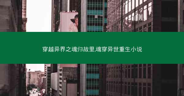 穿越异界之魂归故里,魂穿异世重生小说