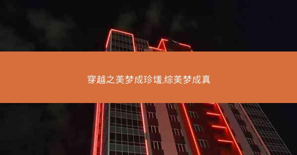 穿越之美梦成珍馐,综美梦成真