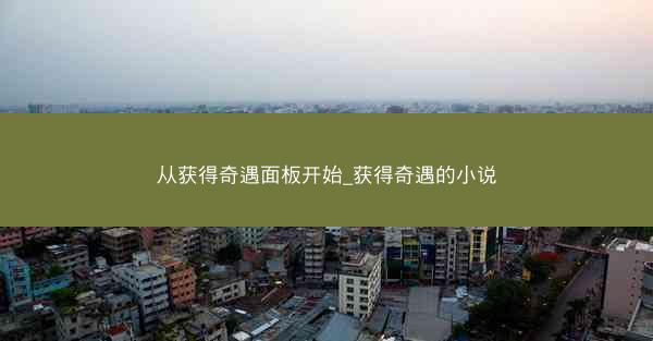 从获得奇遇面板开始_获得奇遇的小说