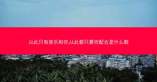 从此只有音乐和你,从此都只要你配合是什么歌
