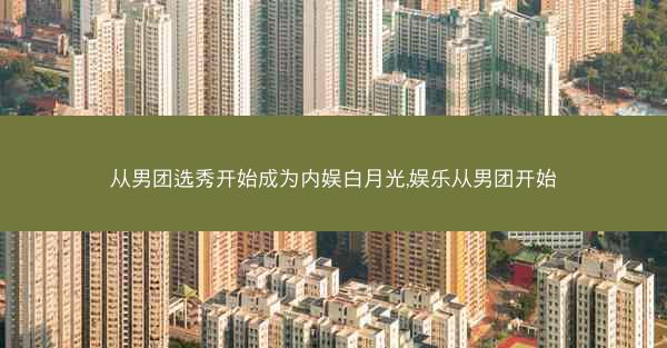 从男团选秀开始成为内娱白月光,娱乐从男团开始