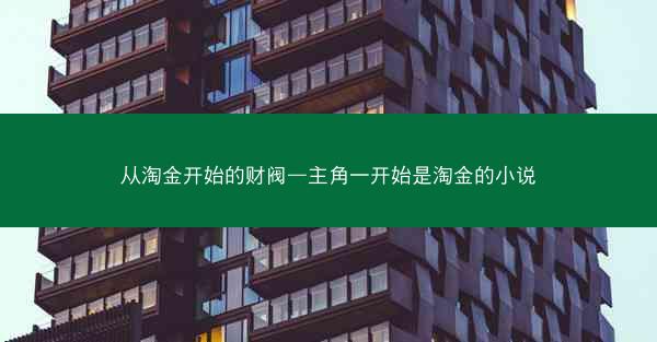 从淘金开始的财阀—主角一开始是淘金的小说