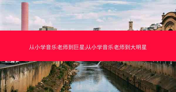 从小学音乐老师到巨星;从小学音乐老师到大明星