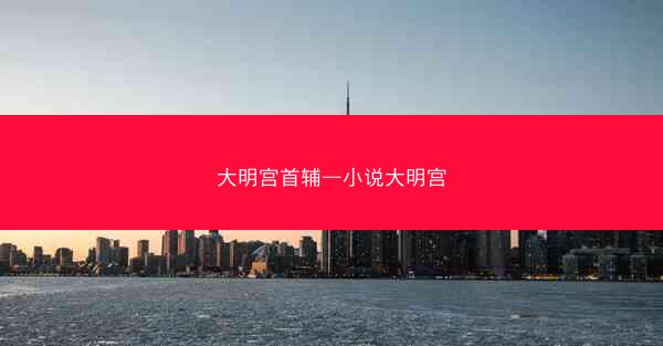 大明宫首辅—小说大明宫