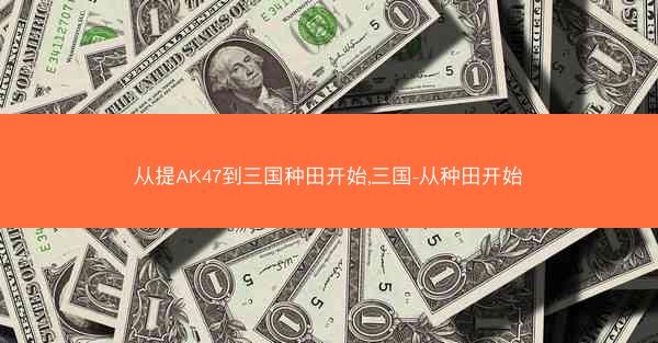 从提AK47到三国种田开始,三国-从种田开始