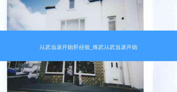 从武当派开始肝经验_练武从武当派开始