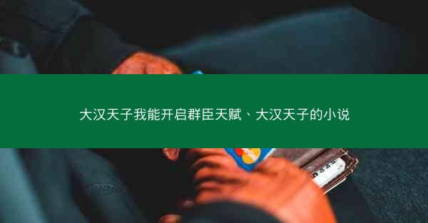 大汉天子我能开启群臣天赋、大汉天子的小说