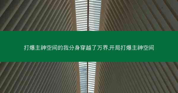打爆主神空间的我分身穿越了万界,开局打爆主神空间