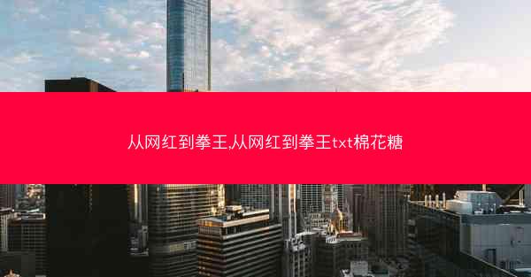 从网红到拳王,从网红到拳王txt棉花糖