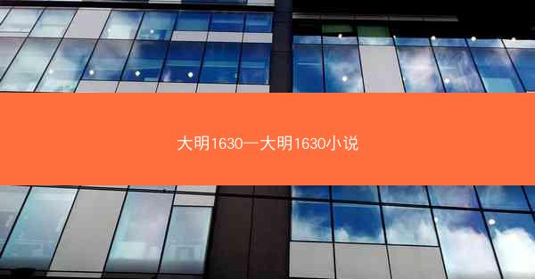 大明1630—大明1630小说