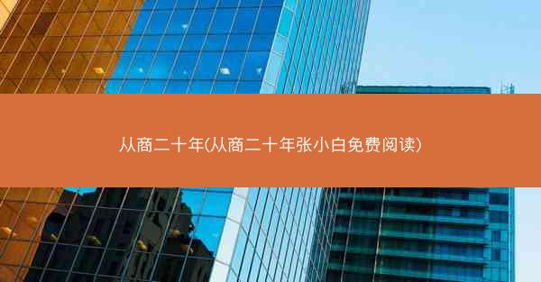 从商二十年(从商二十年张小白免费阅读)