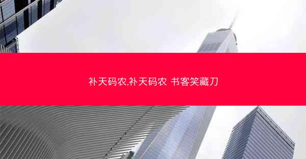 补天码农,补天码农 书客笑藏刀 补天码农,补天码农 书客笑藏刀