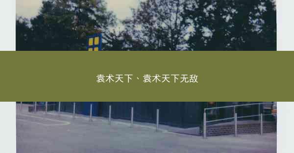 袁术天下、袁术天下无敌